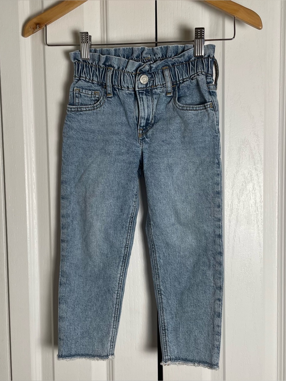 Baby Gap Just Like Mom Jeans Girls 5T Blue Medium Wash Paperbag